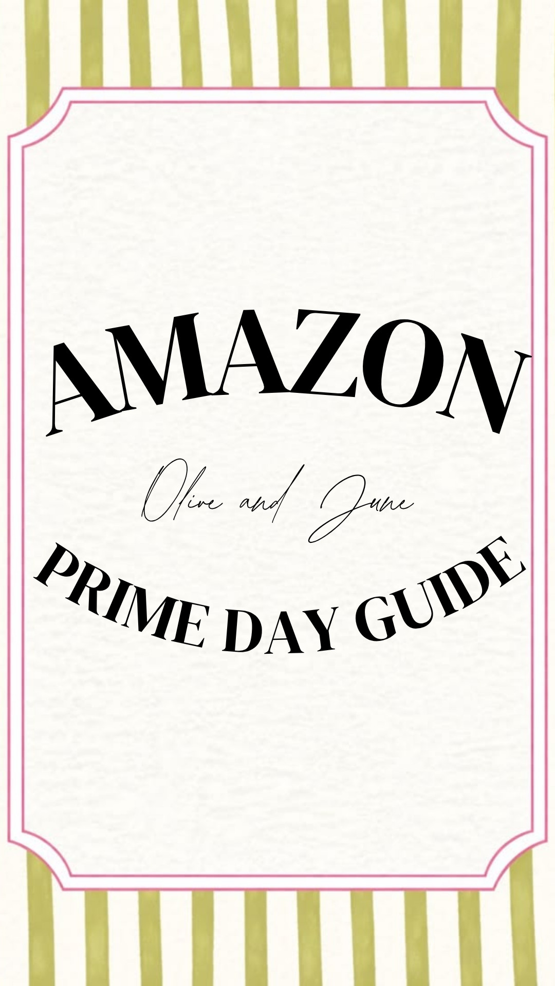 AMAZON PRIME DAY GUIDE | Olive and June Edition  

 #LTKselfcare #LTKSaleAlert #LTKBeauty