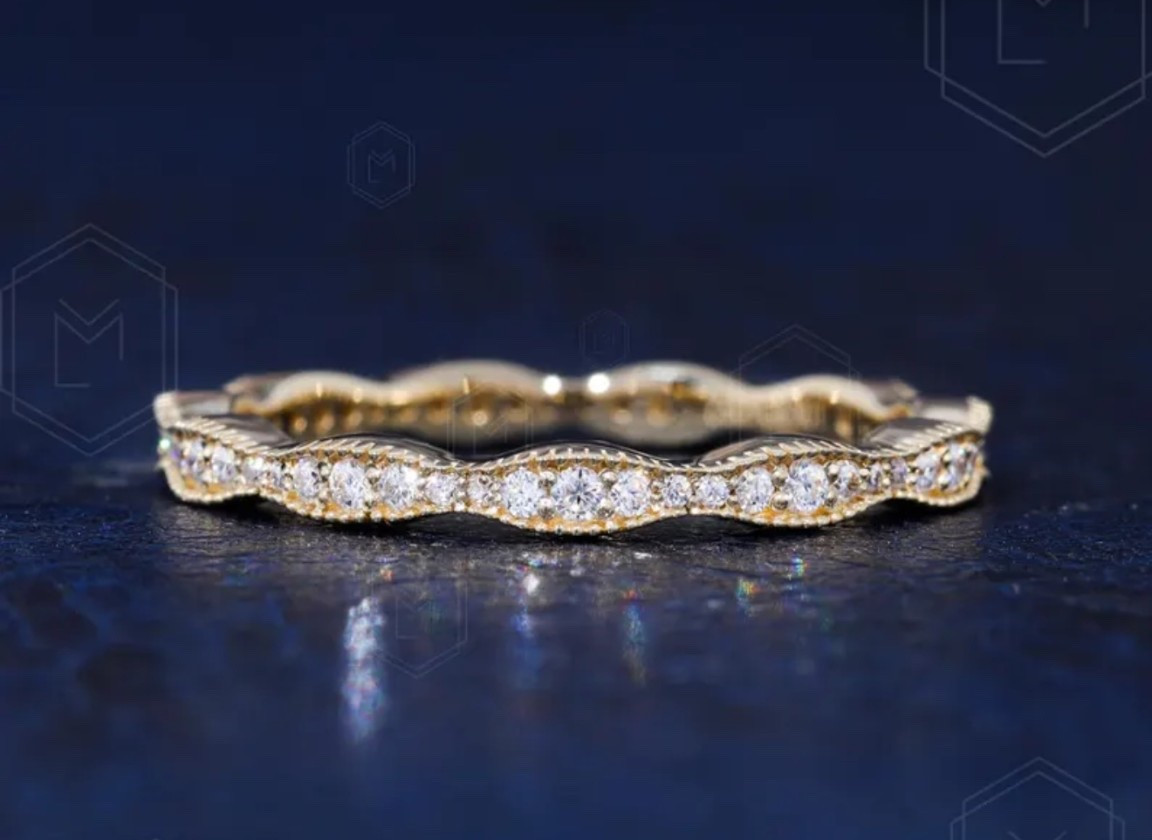  Full Eternity Wedding Band Round Cut |Moissanite Matching Band Pave Set | Milgrain Band Minimalist Stacking Band | 14k Solid Gold Band For Her | 
Dainty Stacking Ring | Wedding Band for Women | Etsy finds | Vday gift 



Valentine gift 

#LTKValentine #LTKWedding #LTKSeasonal