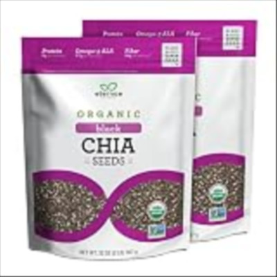 Eternae By Nature Organic Raw Chia Seeds, 32 Oz, 2Count
