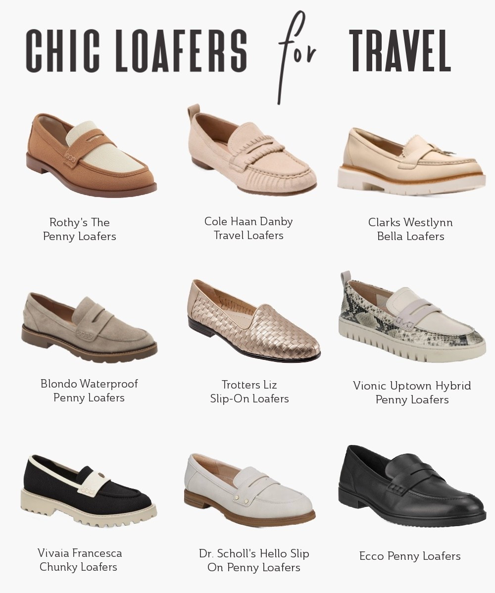 The ultimate travel shoes you’ll actually want to wear everywhere. 😍From New York subway runs to Paris city strolls, classic loafers make a great footwear option for spring. 🌷 Check out these picks that are not only comfortable but will have your feet feeling like you’re walking on a cloud! 👣☁️😊

Travel Shoes | Travel Outfits | Airport Style | Chic Style | Spring Outfit | Spring Shoes | Comfortable Walking Shoes

#LTKSeasonal #LTKTravel