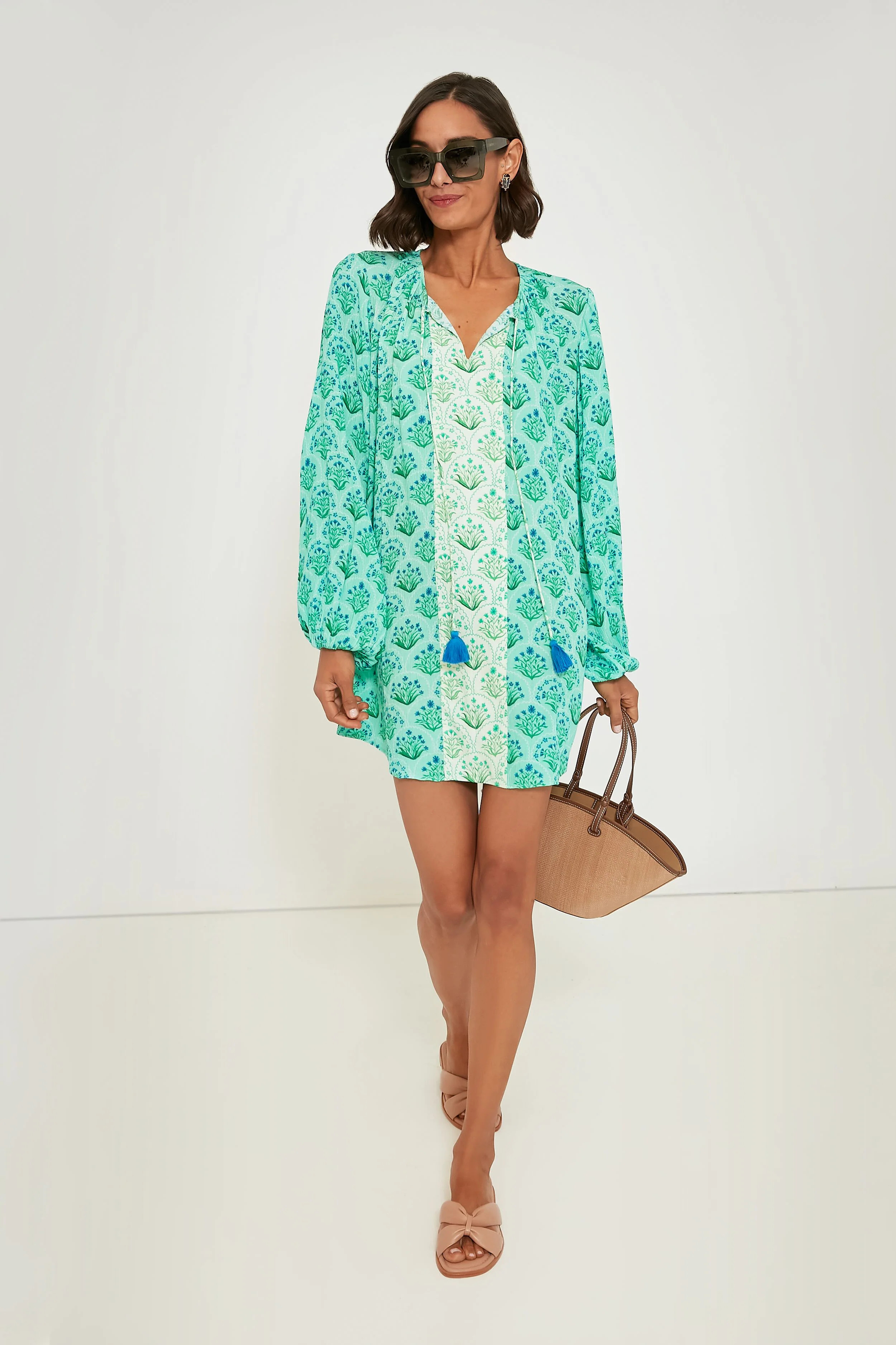 Green Tunic Dress | Tuckernuck (US)