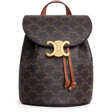 Backpack Celine Bonnie in Triomphe canvas & calfskin - CELINE | 24S US