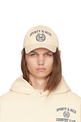 Off-White Varsity Crest Cap | SSENSE