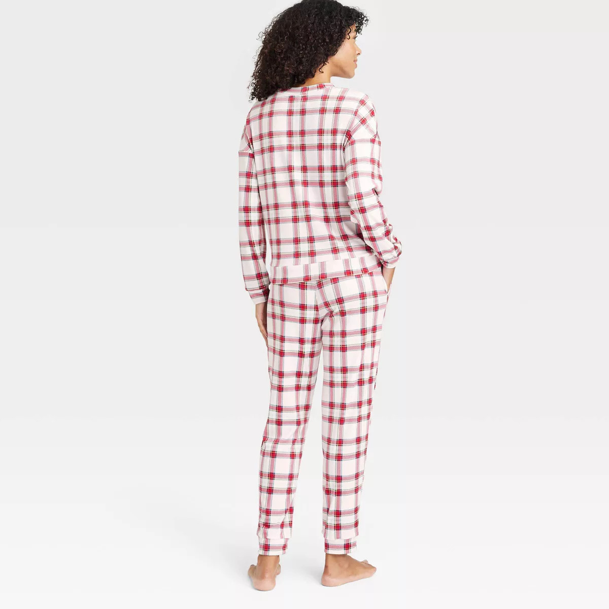 Women's Minky Fleece Pullover Top and Joggers Pajama Set - Auden™ | Target