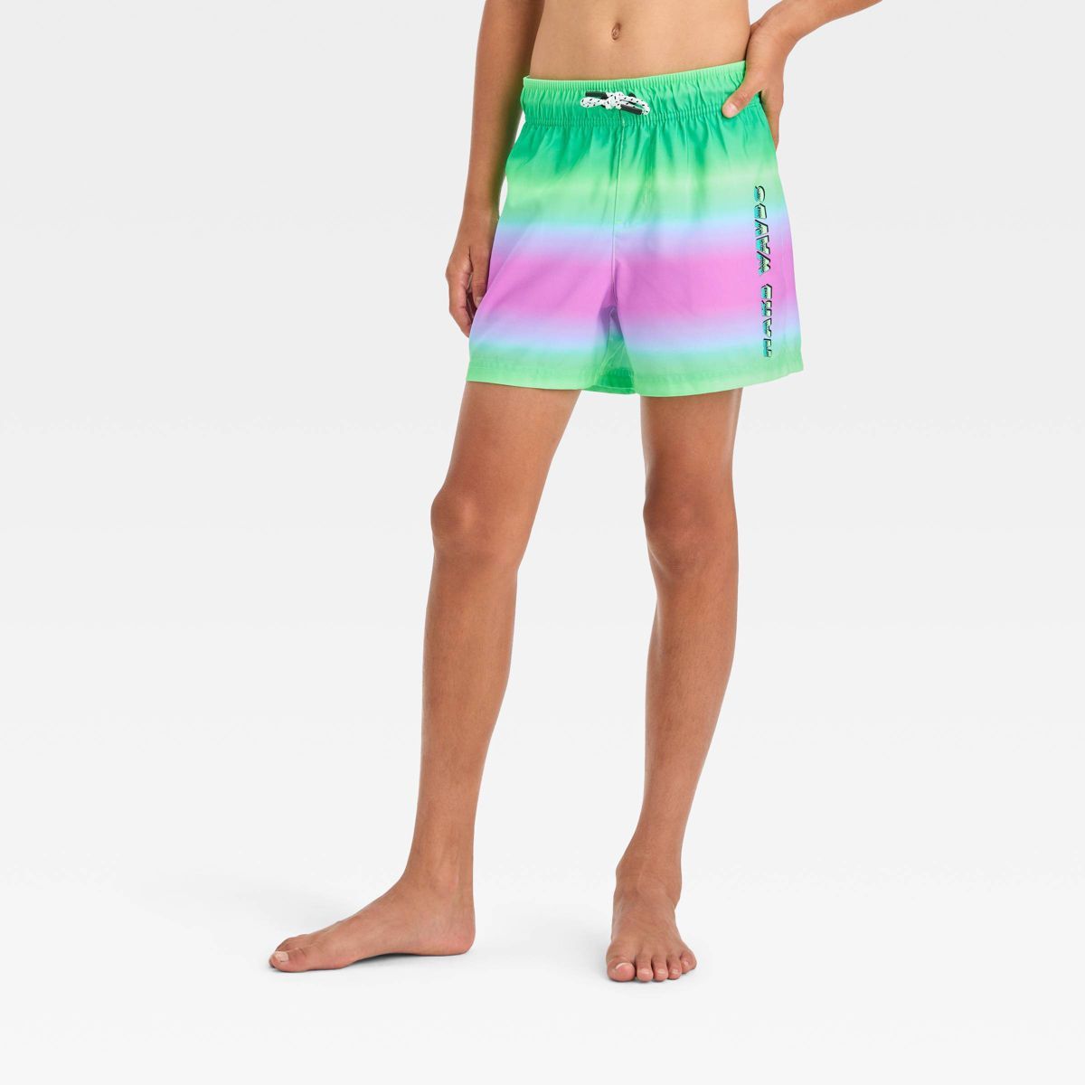 Boys' Ombre Design Swim Shorts - art class™ M | Target