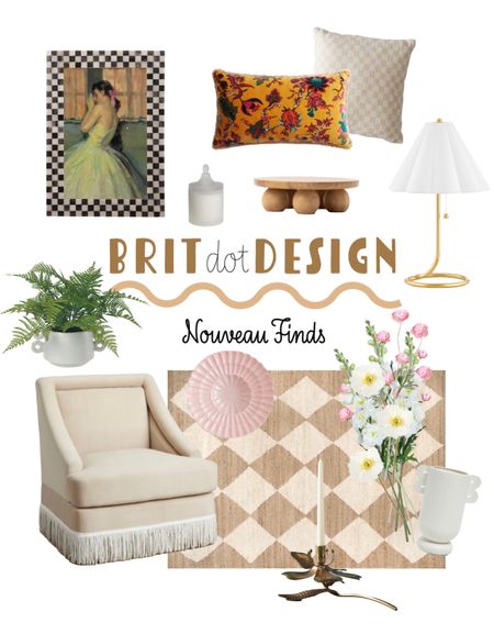 Weekly home decor finds for spring: faux florals & plants, vase, candles, lighting, lamp, rug, affordable furniture, dishes, pillows, and art

#LTKhome