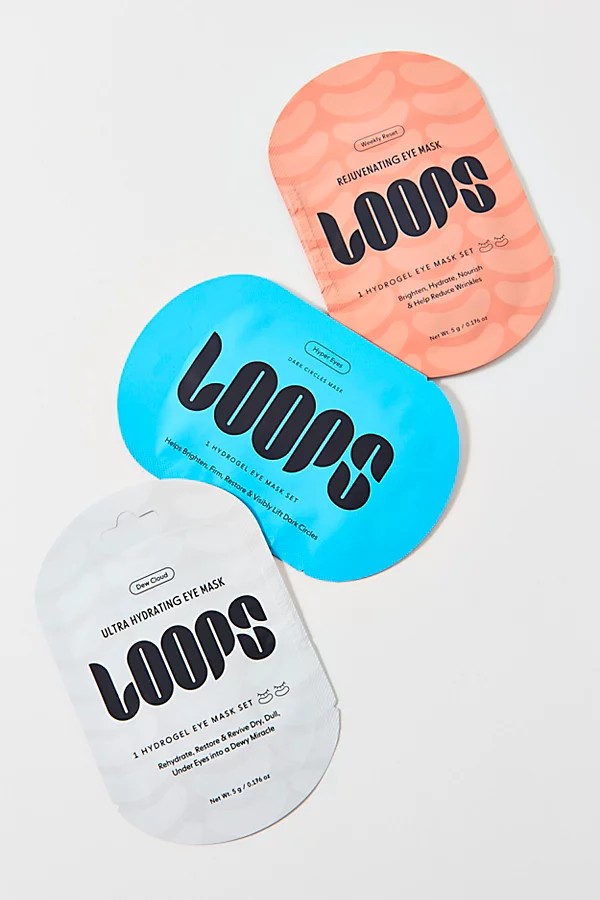 Loops Beauty Bright Eyes Hydrogel Eye Mask Set in Rejuvenating at Urban Outfitters | Urban Outfitters (US and RoW)