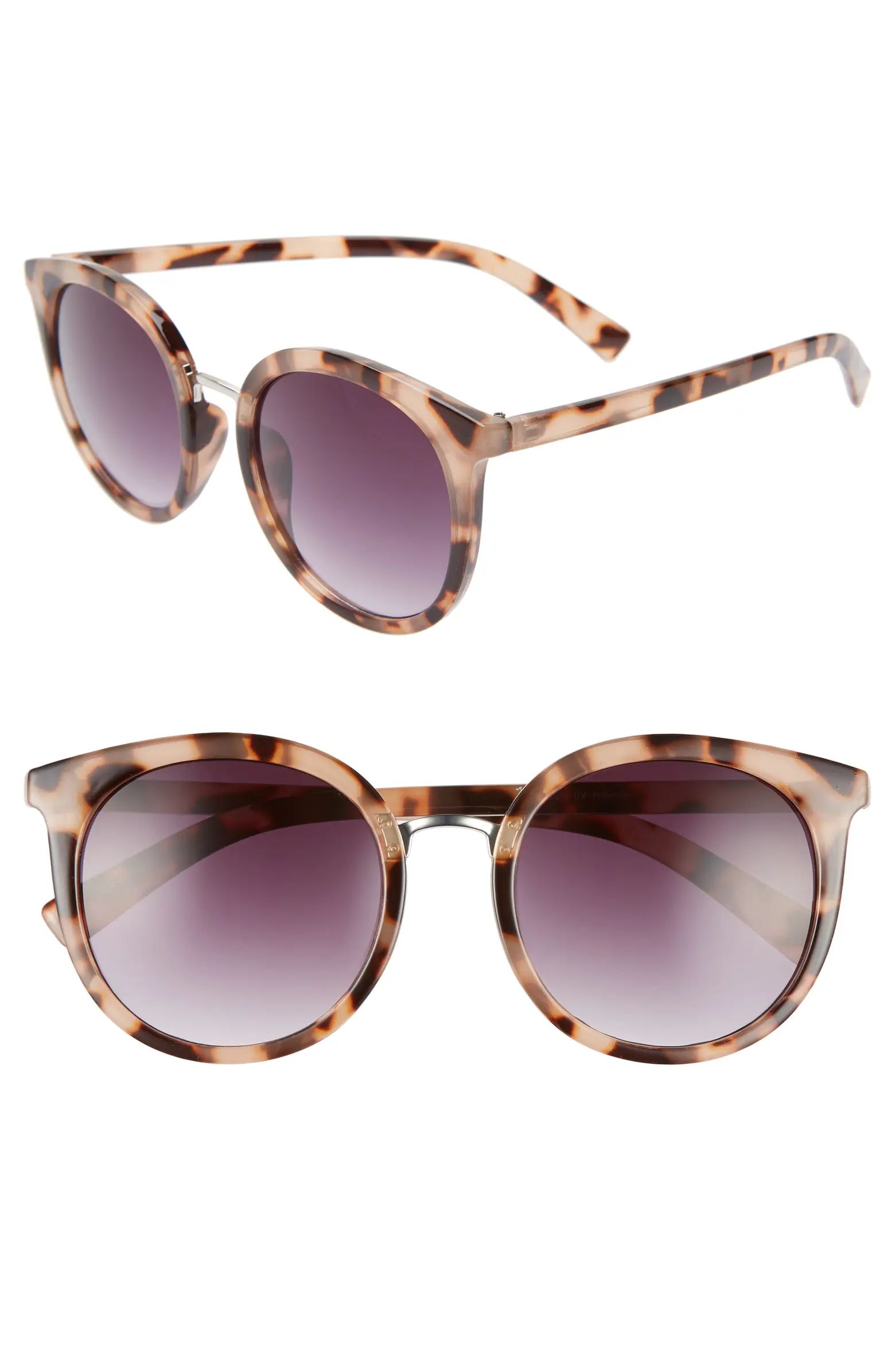 53mm Round Sunglasses | Nordstrom