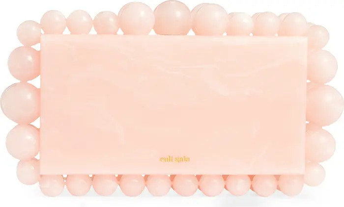 Eos Beaded Acrylic Box Clutch | Nordstrom