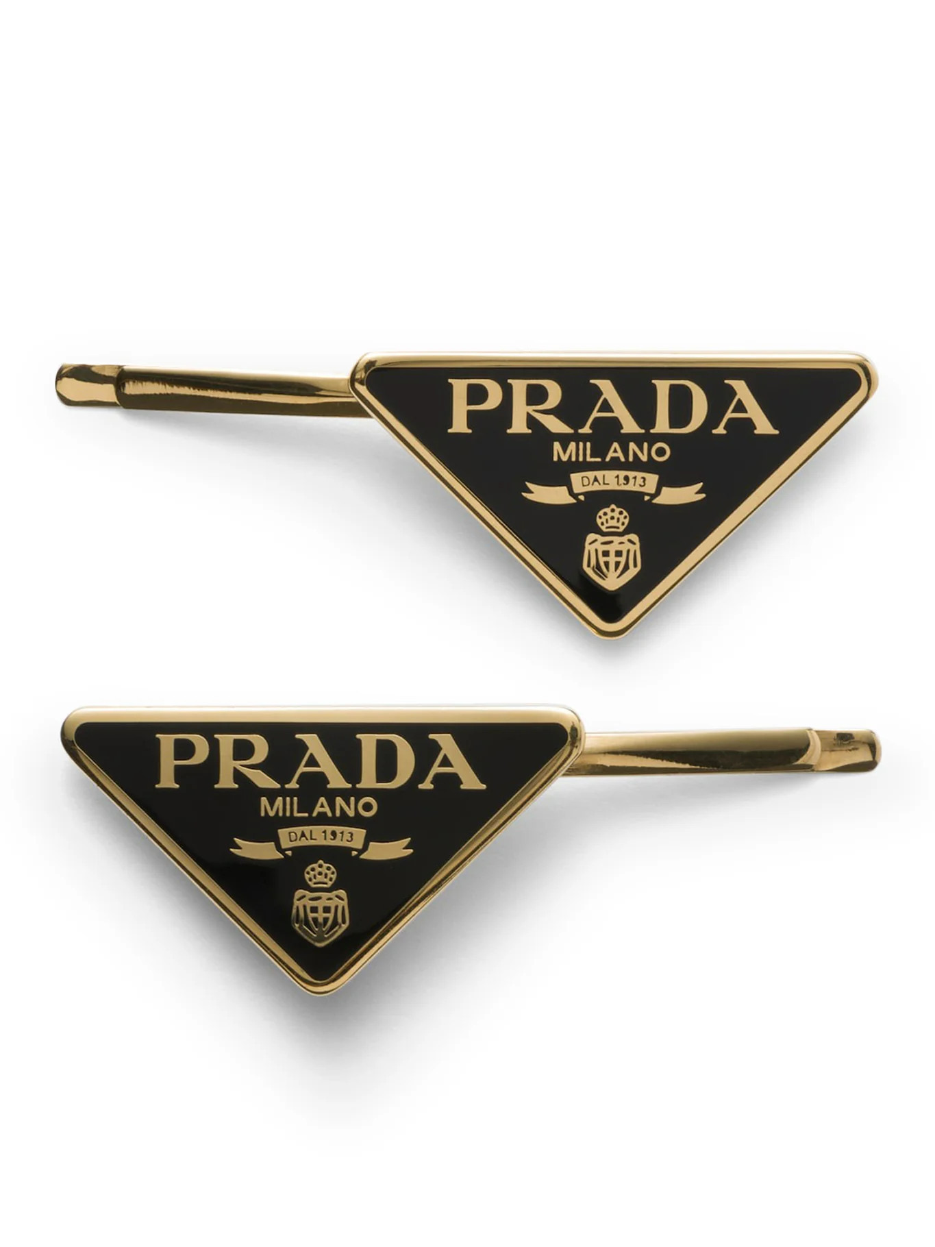 Metal hair clips - Prada - Woman | Suitnegozi INT