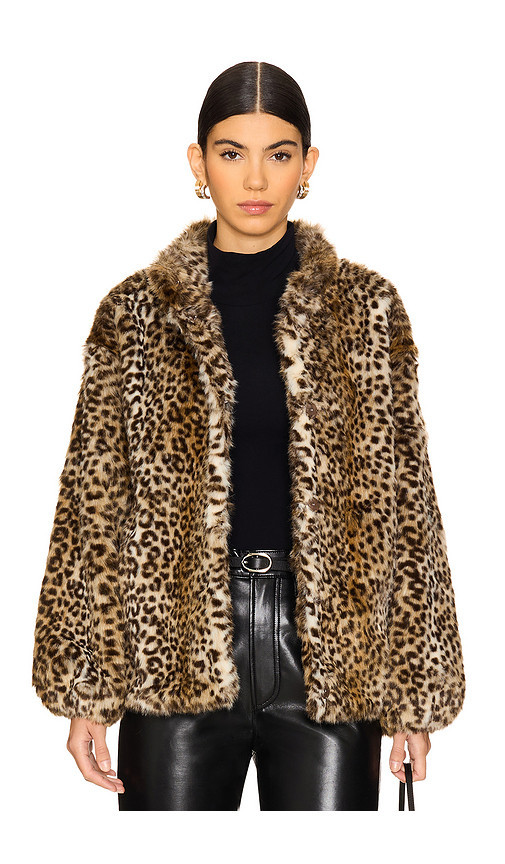 HEARTLOOM Shireen Coat in Leopard. Size XL | Revolve Clothing (Global)