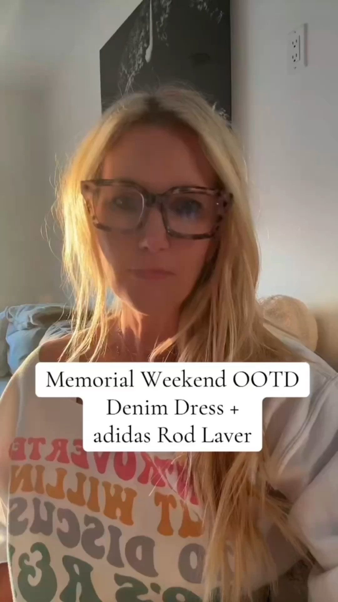 25% at Madewell- off last day! Memorial Day OOTD on sale denim dress, cropped hoodie, adidas Rod Laver or Stan Smith👟 #madewell #sneakeroutfit #adidas #rodlaver #ootd #ltkmadewell

#LTKdayinmylife #LTKootd