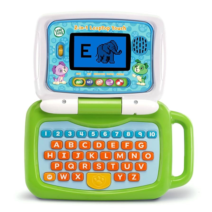 LeapFrog 2-in-1 LeapTop Touch, Green | Amazon (US)