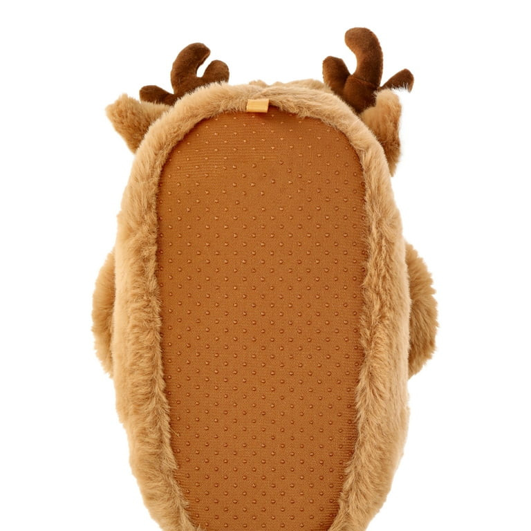 Holiday Time Girls Toddler & Kids Holiday Slippers - Walmart.com | Walmart (US)