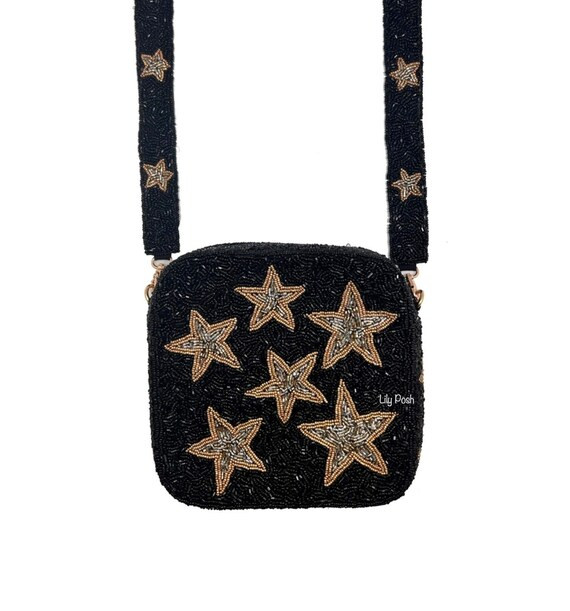 Beaded Star Box Bag Seed Bead Crossbody Bag Star Crossbody | Etsy | Etsy (US)