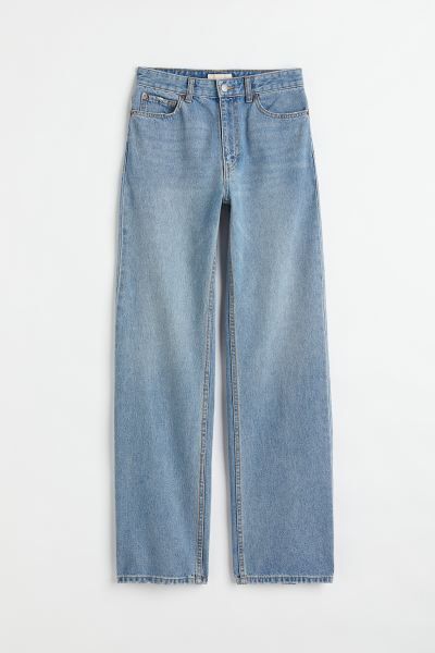 Straight High Jeans | H&M (UK, MY, IN, SG, PH, TW, HK)