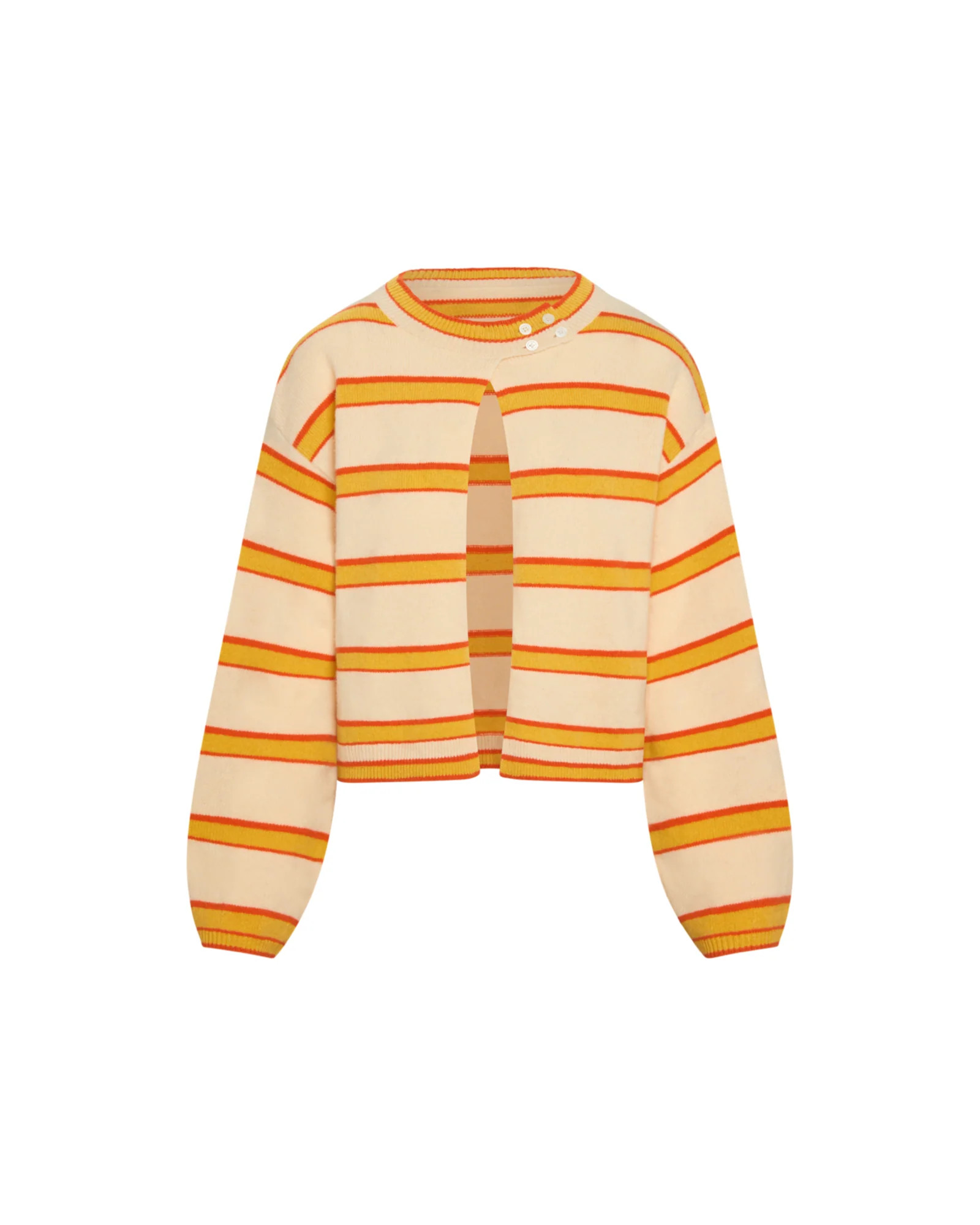 Payton Sweater in Yellow & Red Stripe | Sonderhuas