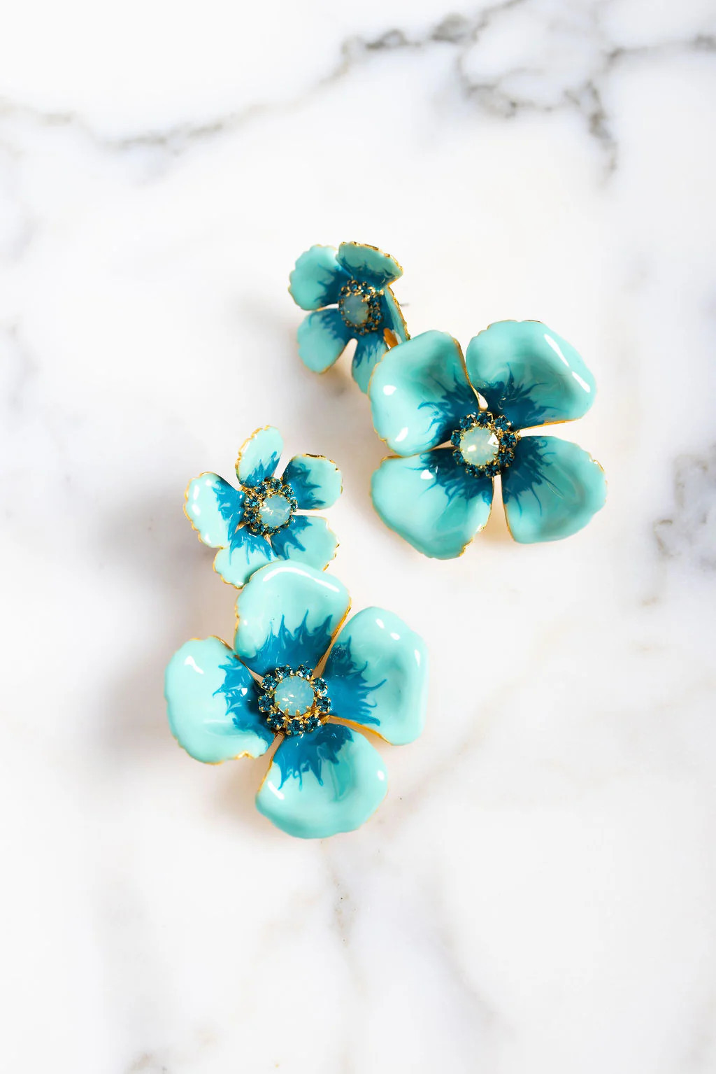 Florelle Earrings | Elizabeth Cole Jewelry