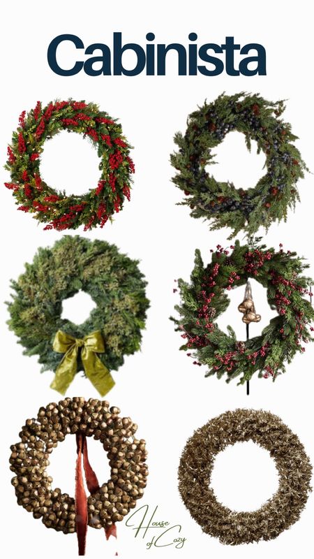 HOLIDAY DECOR GUIDE: 
The Best Christmas Wreaths! 

#LTKSeasonal #LTKHoliday #LTKhome