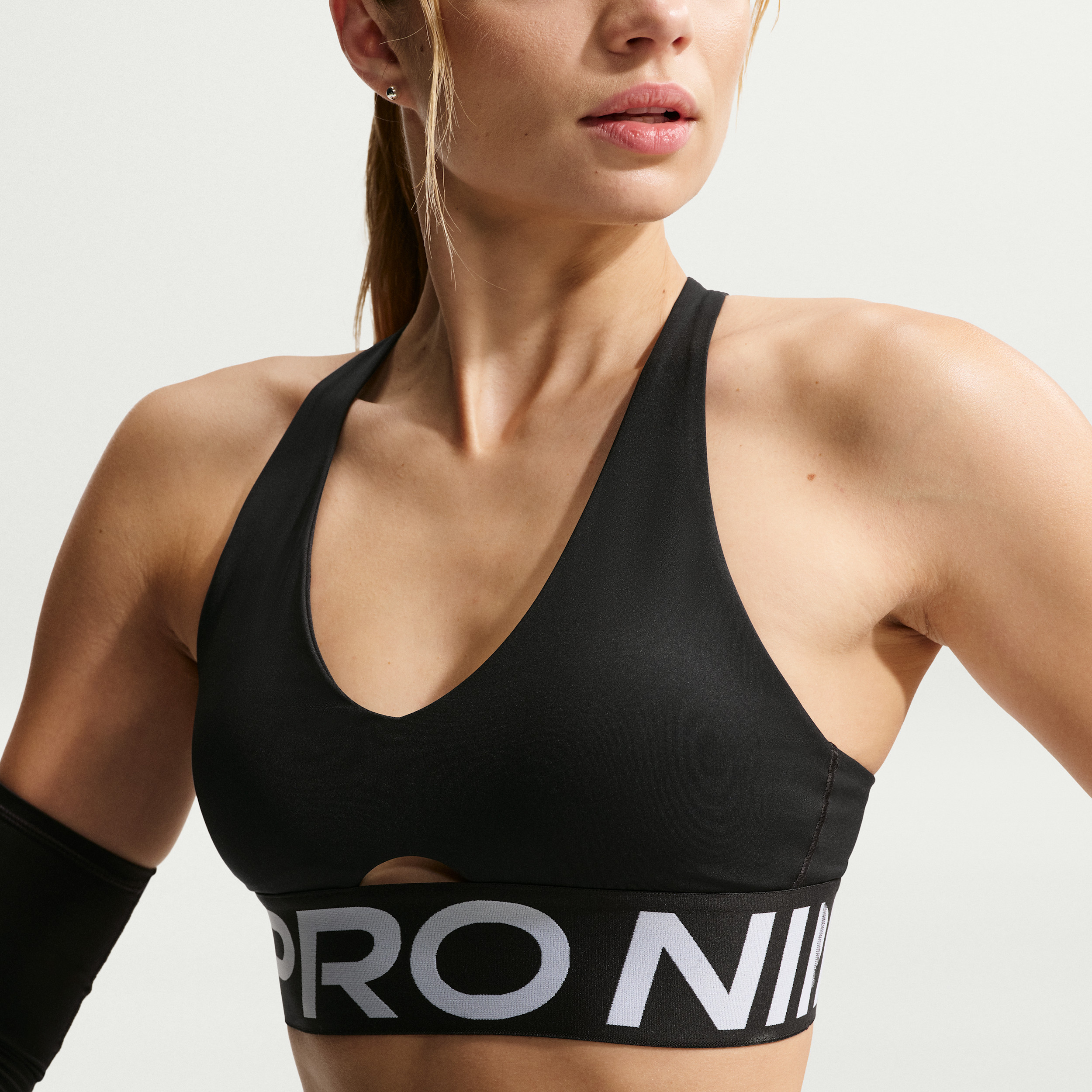 Women's Nike Pro Sculpt Medium-Support Padded Sports Bra in Black | IB9896-010 | Nike (US)