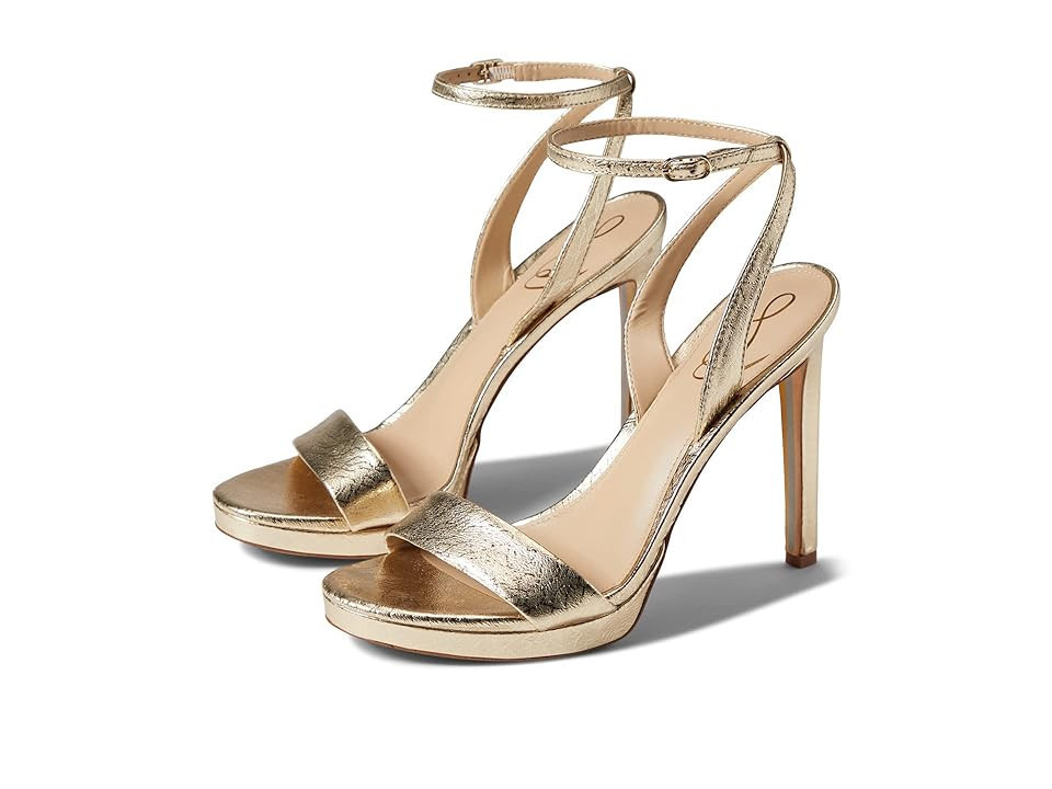 Sam Edelman Jade Women's Shoes Gold : 11 M, Leather | Zappos
