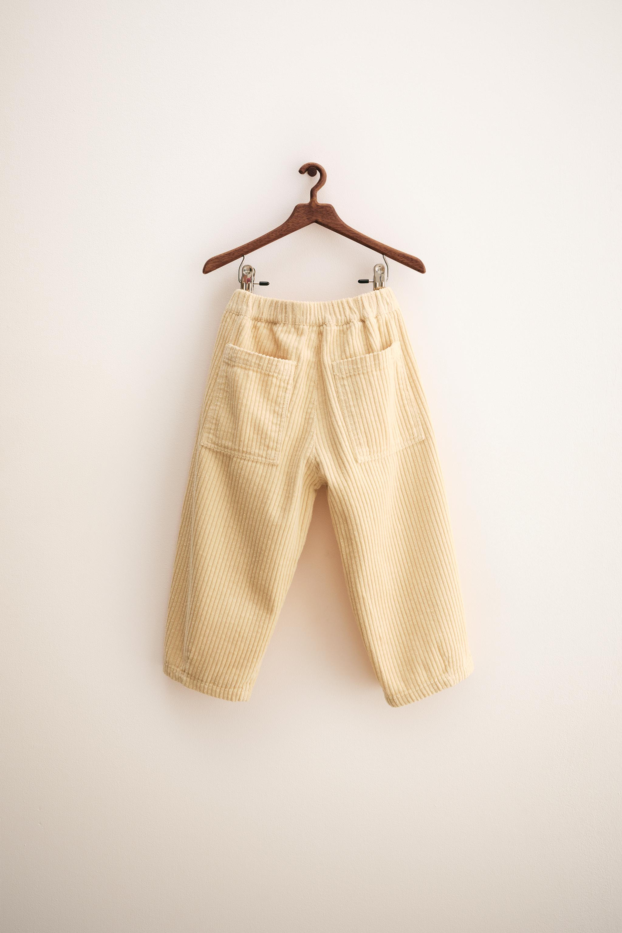 ZARA TIMELESS - CORDUROY BALLOON PANTS | Zara US