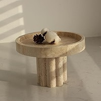 Natural Marble Tray with Legs, Vanity Decorative Tray for Countertop Organizer, Catchall Tray for... | Amazon (US)