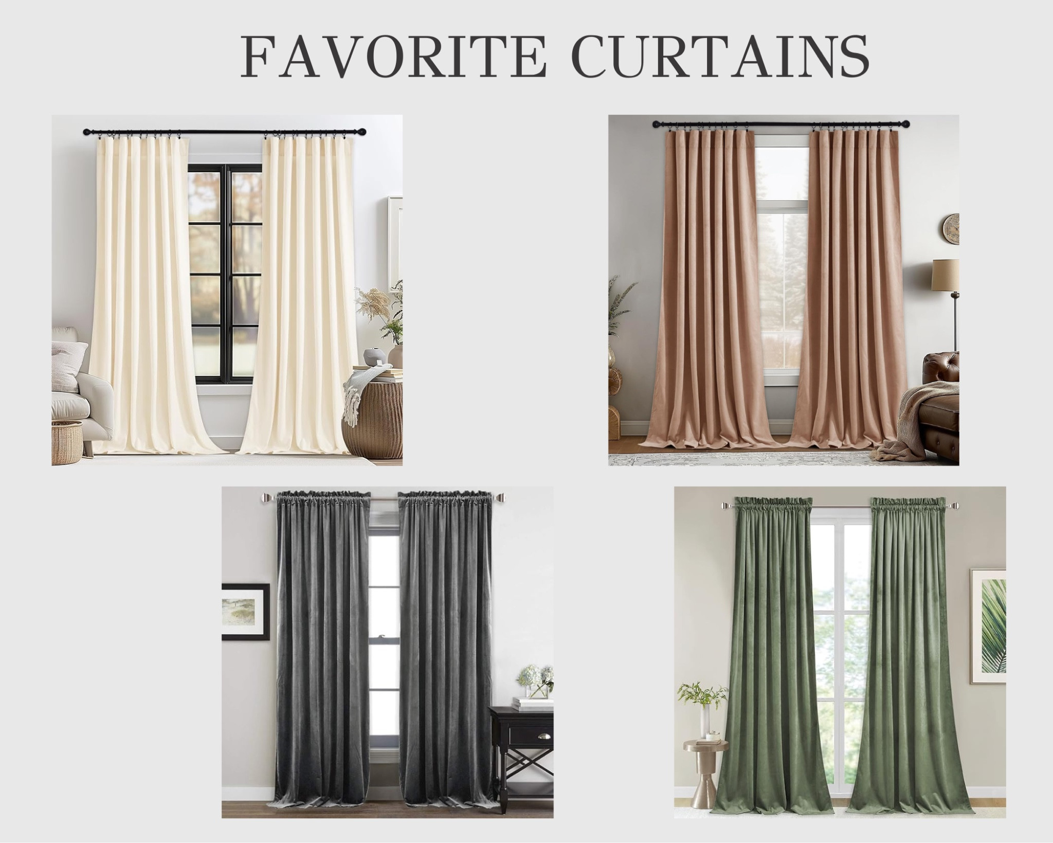 Favorite Amazon curtains

#LTKHome