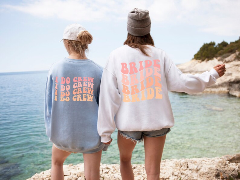 Retro Bachelorette Sweatshirts | Here Comes the Bride Sweatshirt | Retro Bride Bachelorette Party... | Etsy (US)