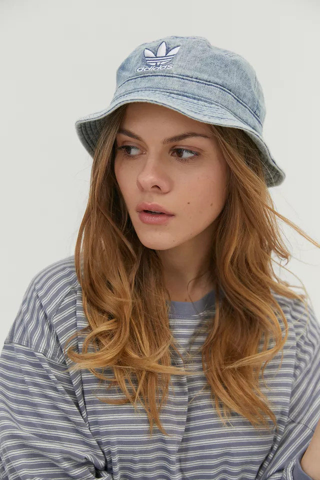 adidas Originals Denim Bucket Hat | Urban Outfitters (US and RoW)