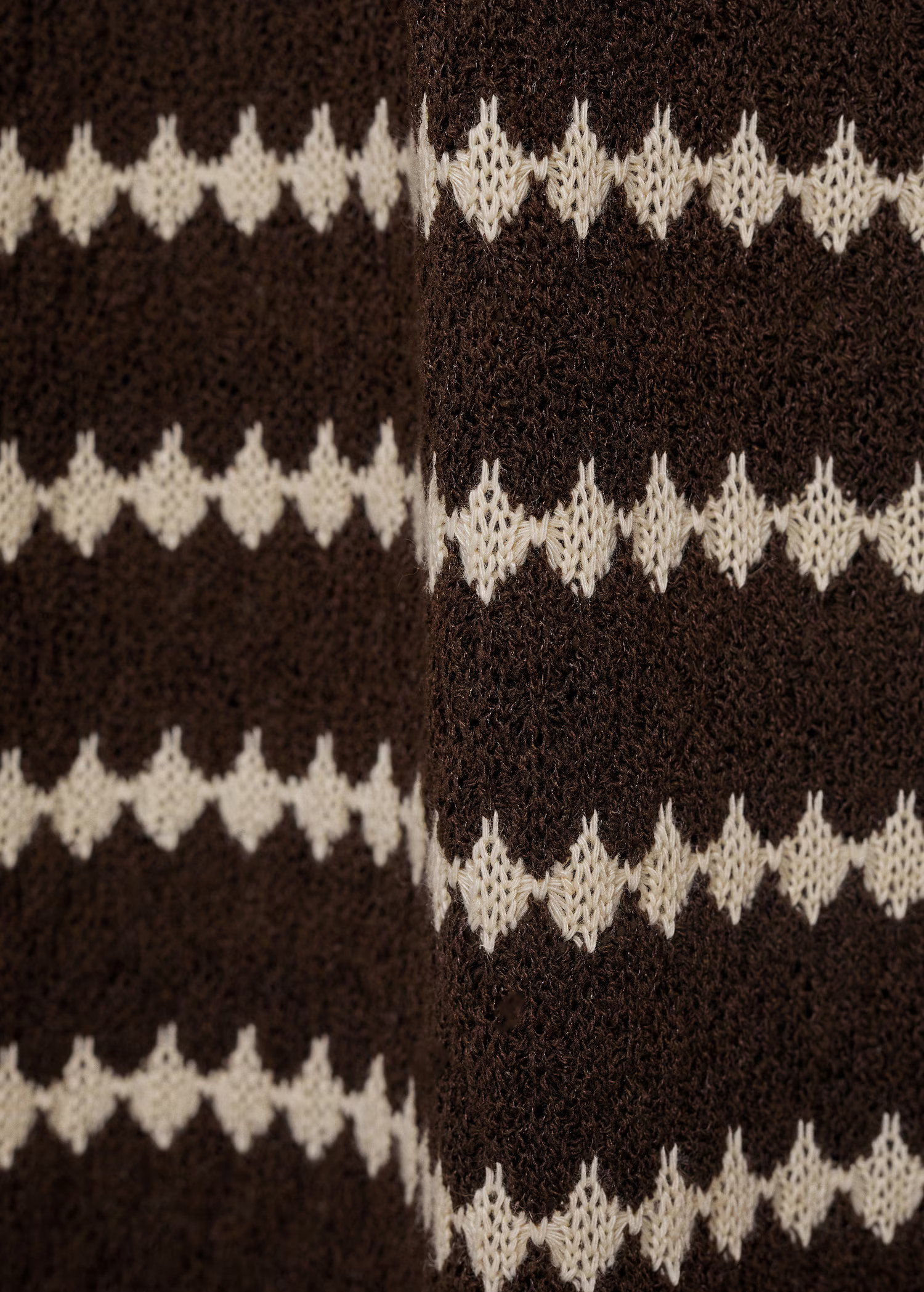 Knitted pants with geometric print | Mango (US/MX/AU)