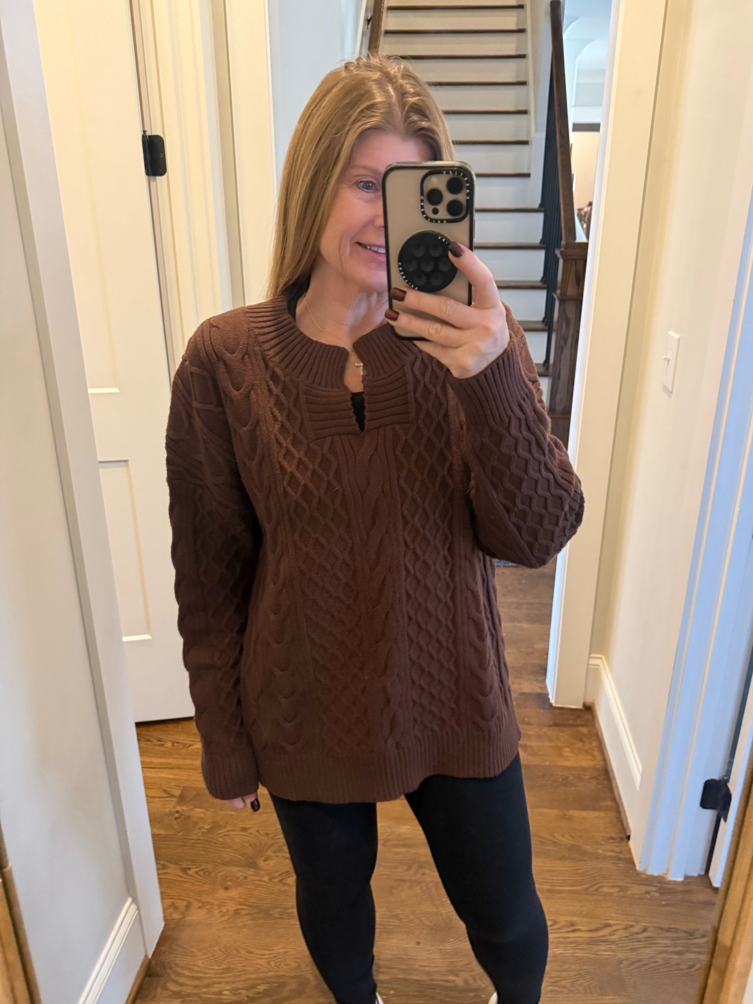 Amazon Chunky Cable Knit  Sweater $35
Athleta Elation 7/8 Legging 20% off


#LTKFindsUnder50 #LTKOver40 #LTKootd