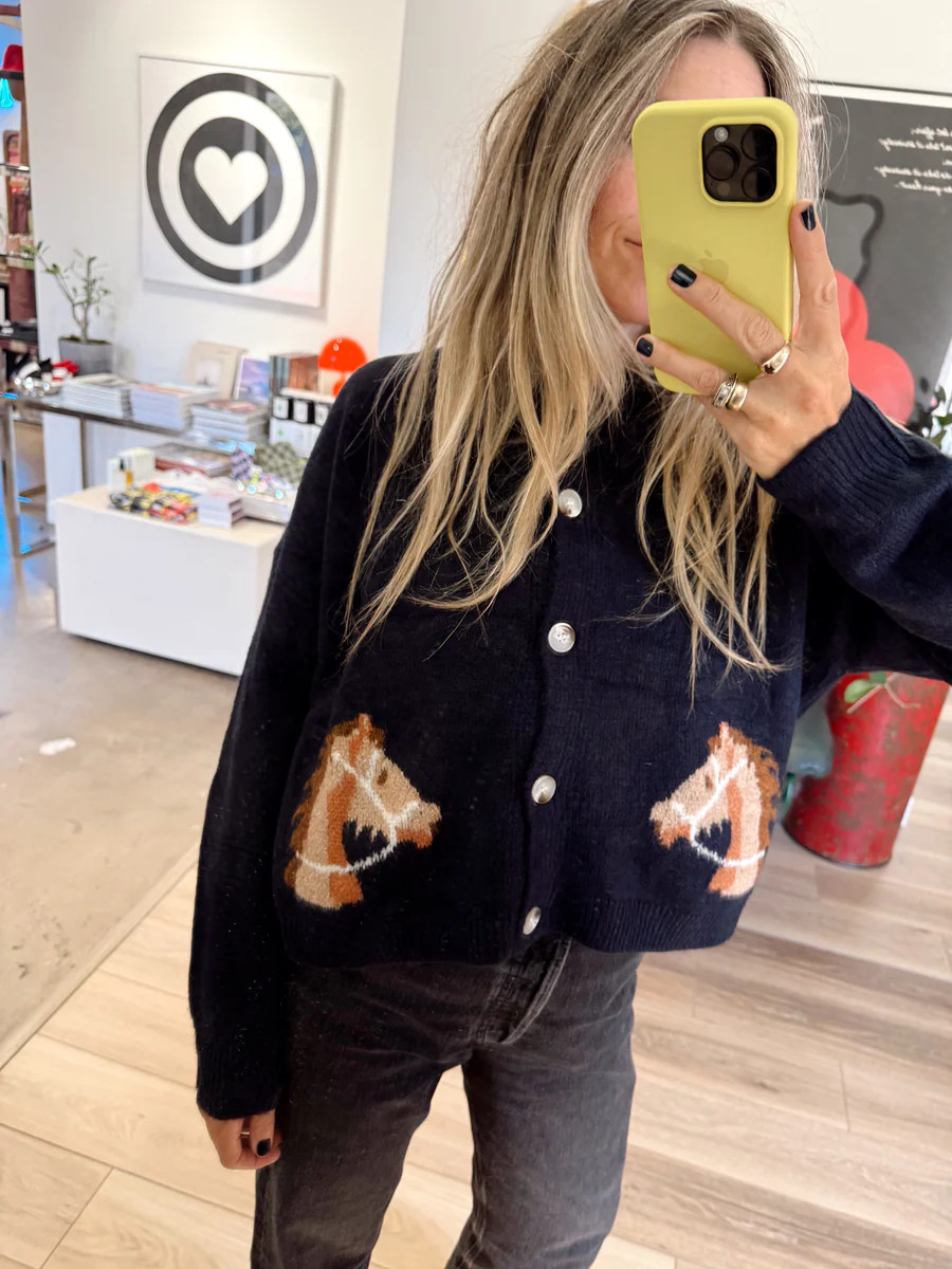 Equestrian Dream Cardigan | Ascot + Hart
