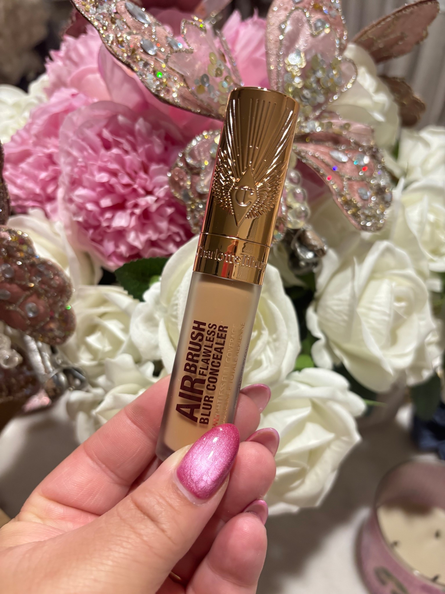 New concealer from charlotte tilbury 

#LTKBeauty #LTKWedding #LTKOver40