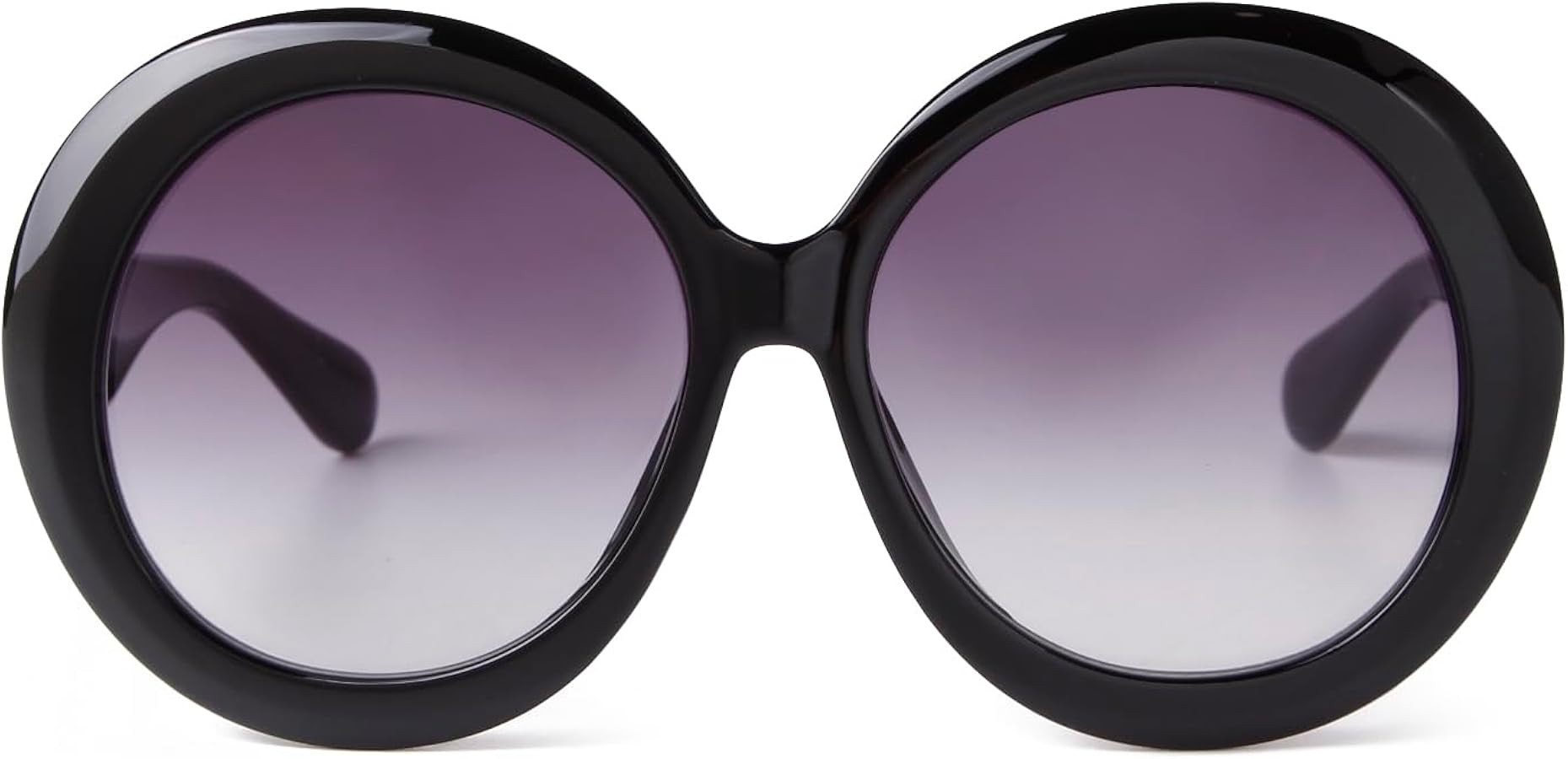 ADE WU Oversized Round Sunglasses for Women Vintage 60s 70s Big Frame UV 400 Protection Sun Glass... | Amazon (US)