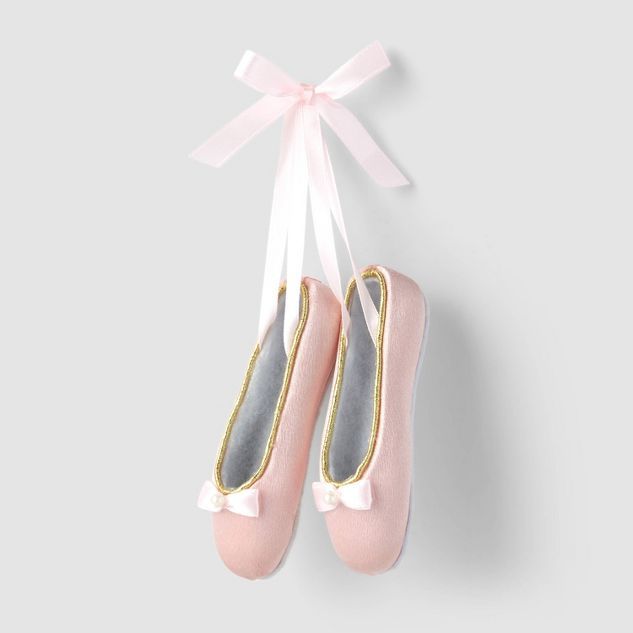 Ballet Shoes Christmas Tree Ornament Pink - Wondershop&#8482; | Target