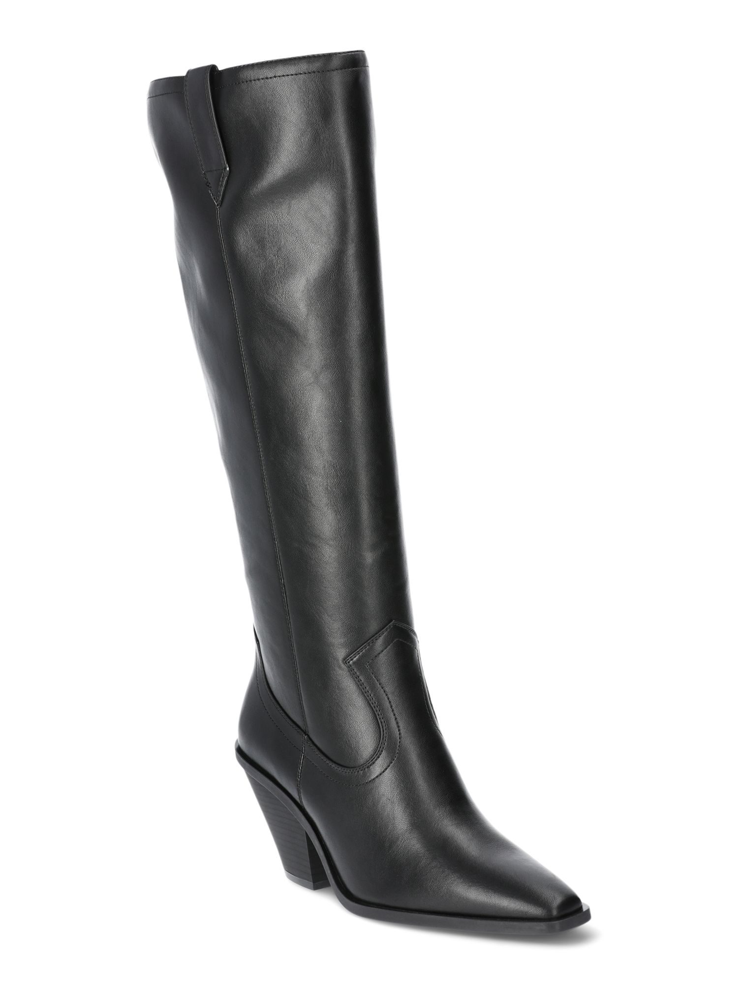 Scoop Women’s Faux Leather Tall Western Boots, Sizes 6-11 | Walmart (US)