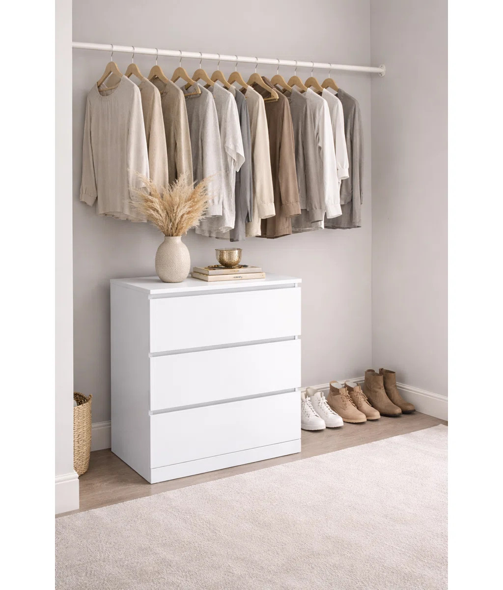 3 Drawer Dresser for Bedroom | Wayfair North America