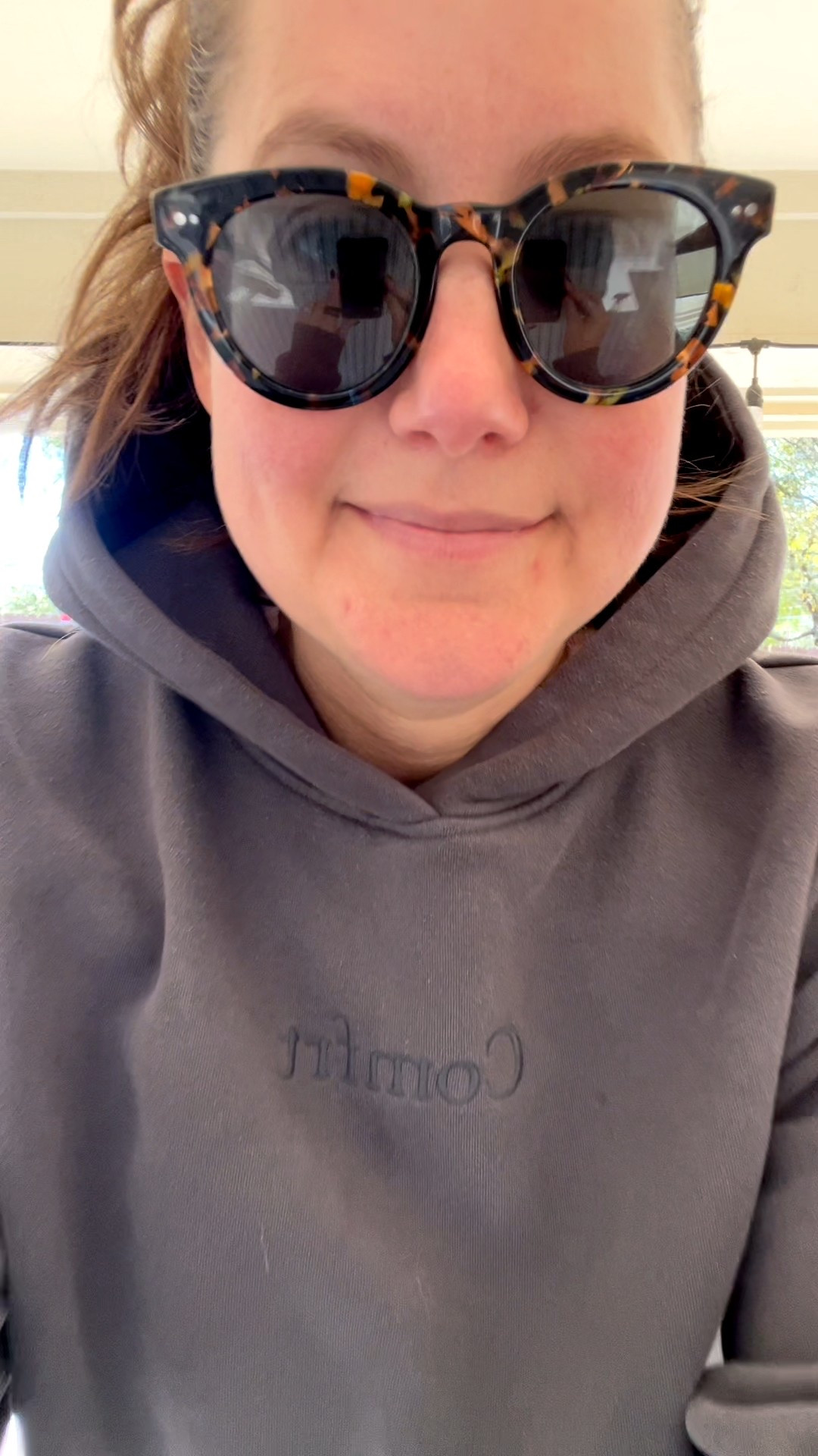 This Comfrt sweatsuit is my official uniform for crisp fall days. So comfortable I could live in it—and let's be real, I basically do. When the weather gets cool, this is the first thing I reach for. It’s the perfect "I need to be out the door in 5 minutes but still want to look cute" outfit. #Comft #FallOOTD #ootd #fall 

#LTKStyleTip #LTKActive #LTKMidsize