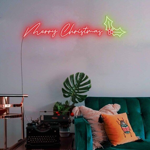 Merry Christmas -  LED NEON SIGN - Retail Sign, Kids, Custom Sign, Christmas Gift Idea | Etsy (US)