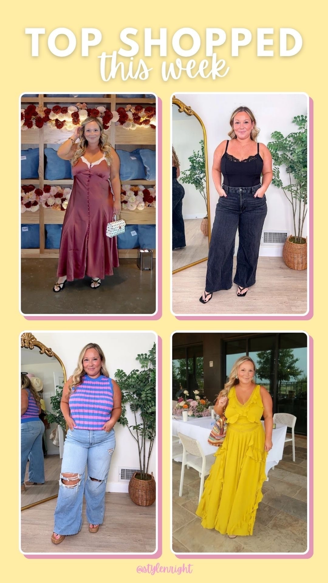 Top Shopped of the Week!!

Top sellers, watchnow, midsize fashion, finds under 100, Shelli Enright

#LTKootd #LTKMidsize #LTKPetite