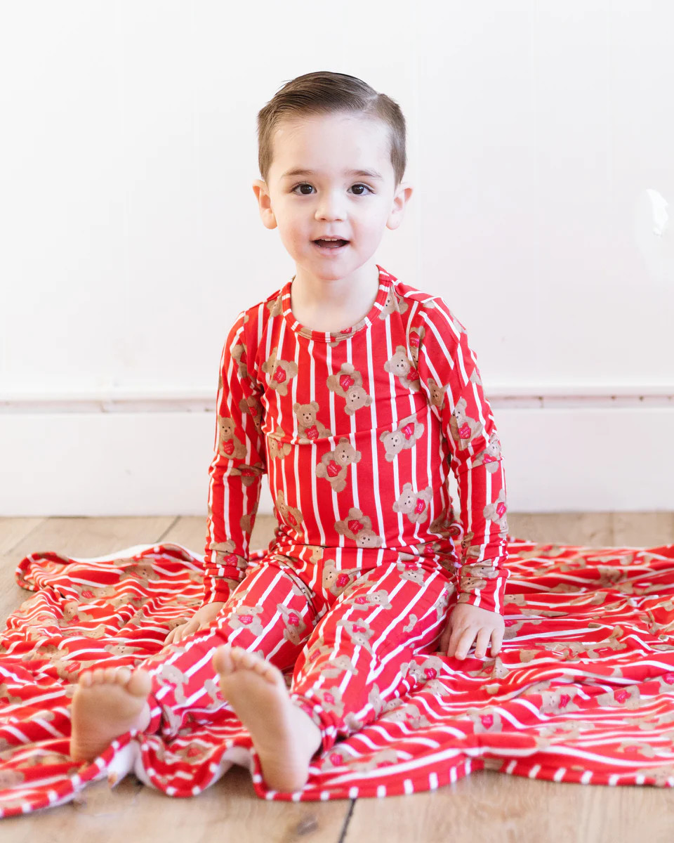 Affirmation Bear Long Set | Little Pajama Co.