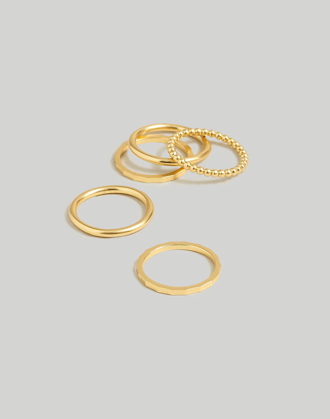 Simple Stacking Ring Set | Madewell