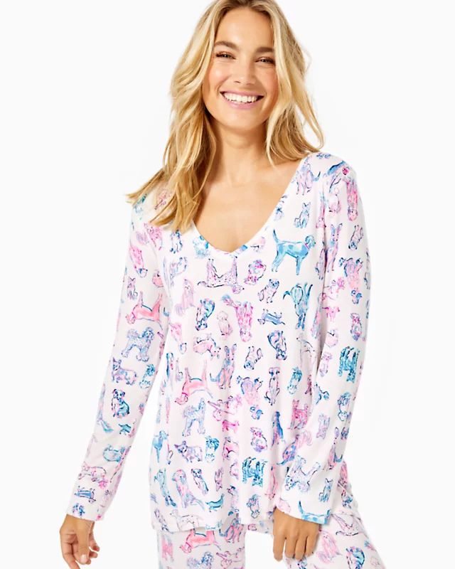 PJ Knit Long Sleeve Top | Lilly Pulitzer