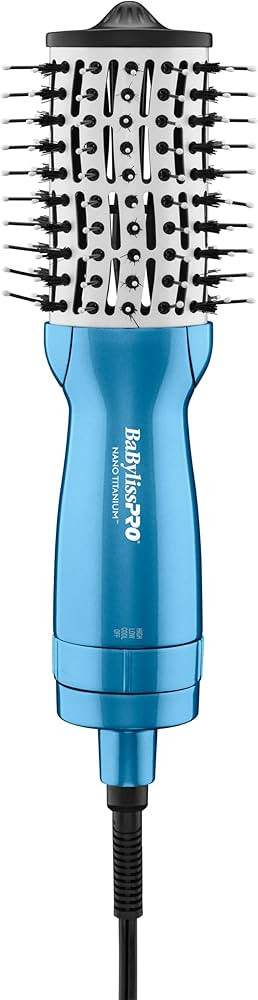 BabylissPRO Nano Titanium Professional Hot Air Dryer Brush For Styling And Drying | Amazon (US)