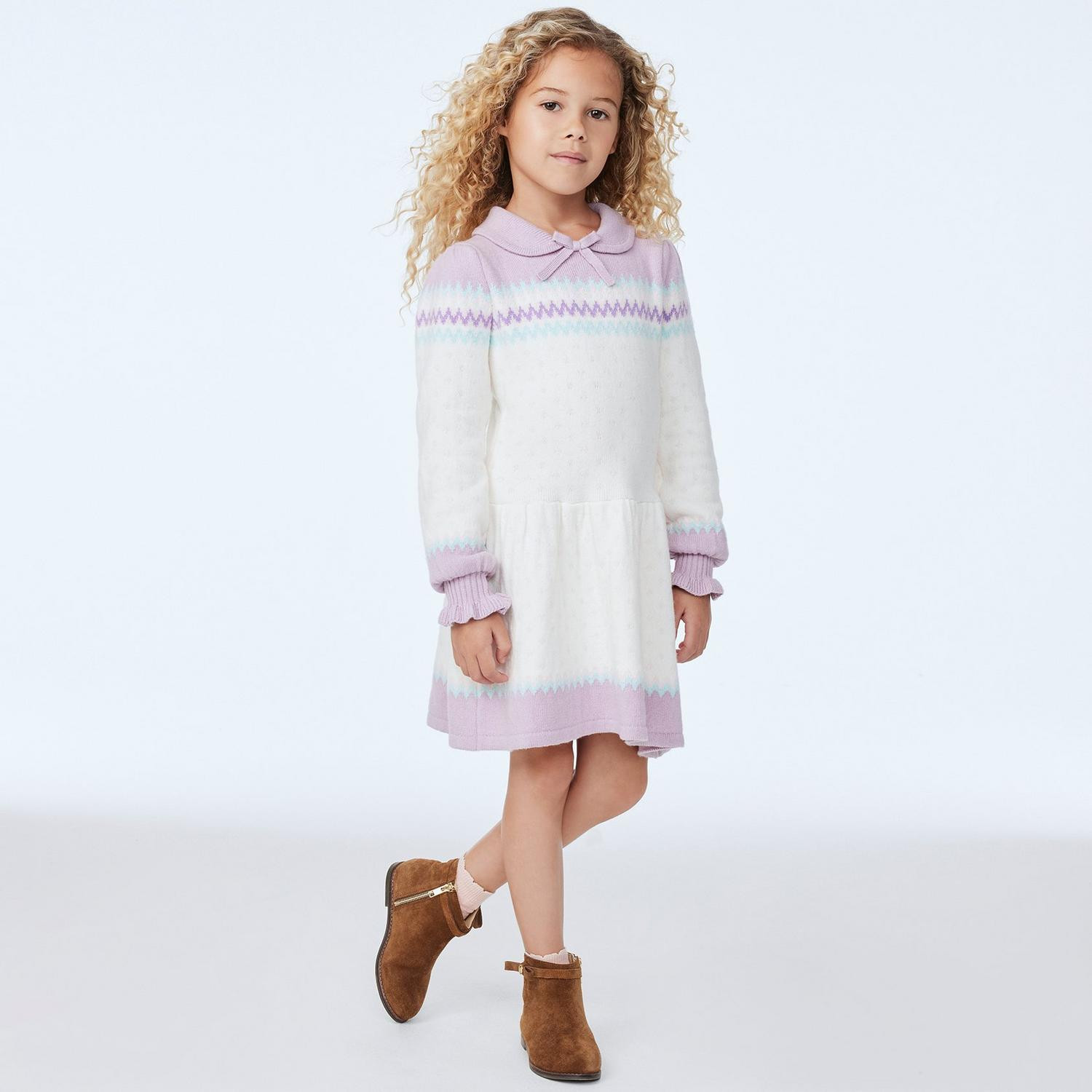 Fair Isle Sweater Dress | Janie and Jack