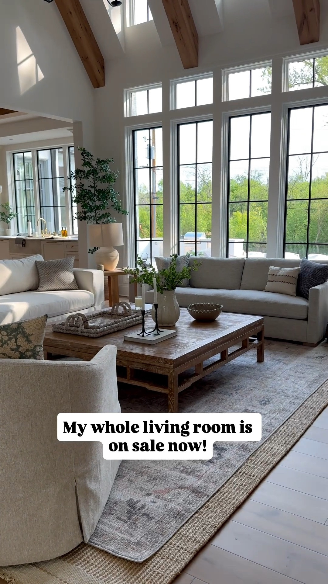 Linking everything in my living room so many items on sale, including the rugs the sofas, the swivel chairs, the coffee table and my kitchen stools and pendants are also on sale!￼

#LTKHome #LTKSaleAlert
