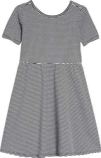 Nordstrom Kids' Everyday Short Sleeve Skater Dress | Nordstrom | Nordstrom