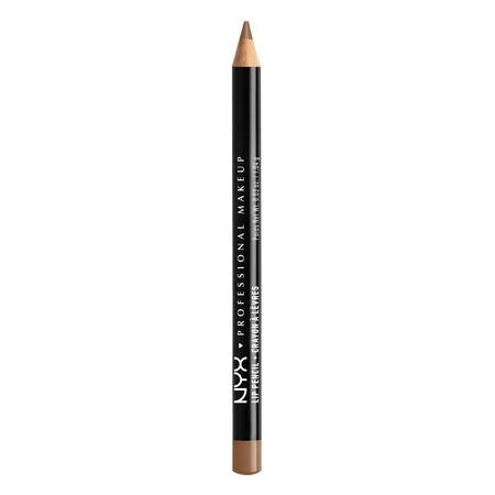 NYX Professional Makeup Slim Lip Pencil, Long-Lasting Creamy Lip Liner, 857 Nude Beige, 0.035 fl oz | Walmart (US)