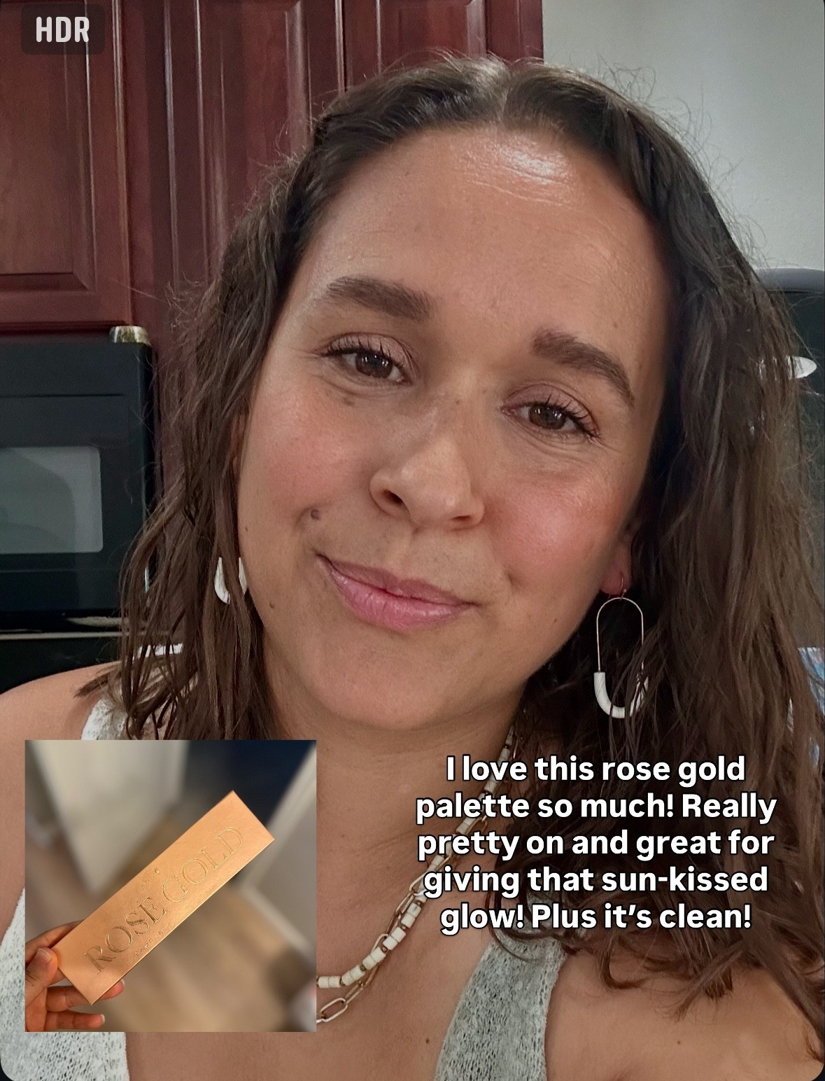 Rose gold makeup palette, clean makeupp

#LTKFindsUnder50